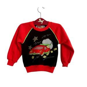 Vintage neon car sweatshirt